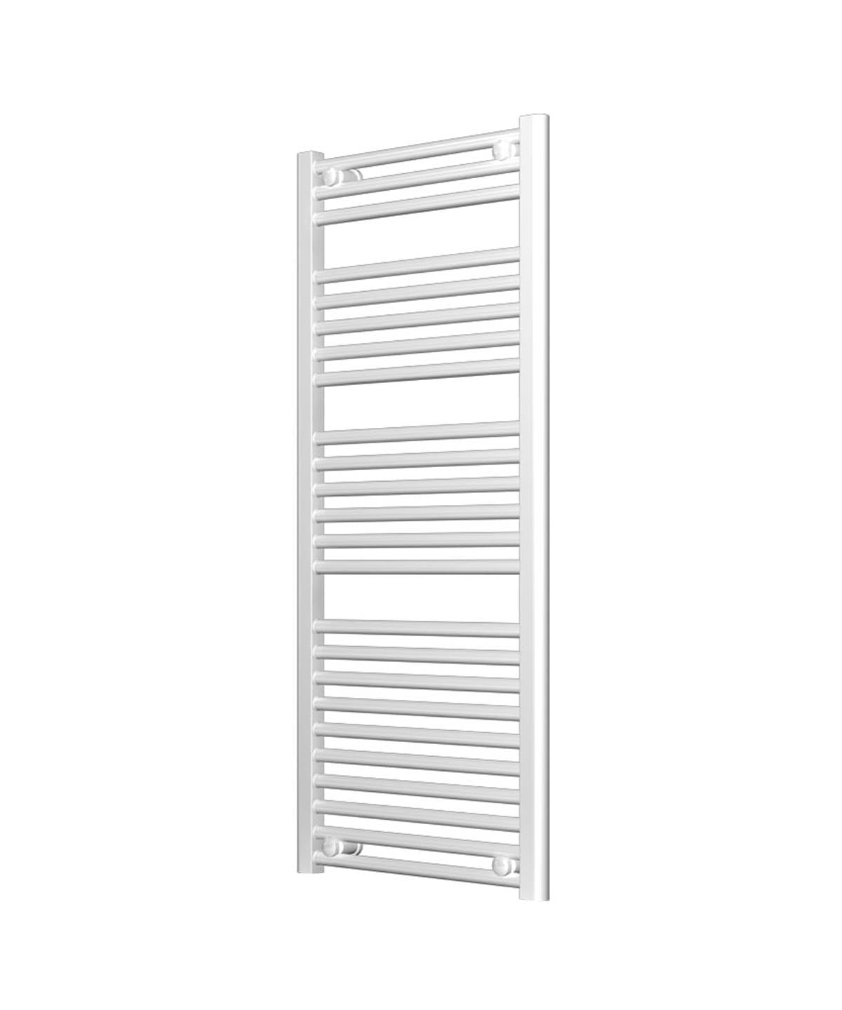 Ladder White Heated Towel Rail 500mm Wide | 1150mm High