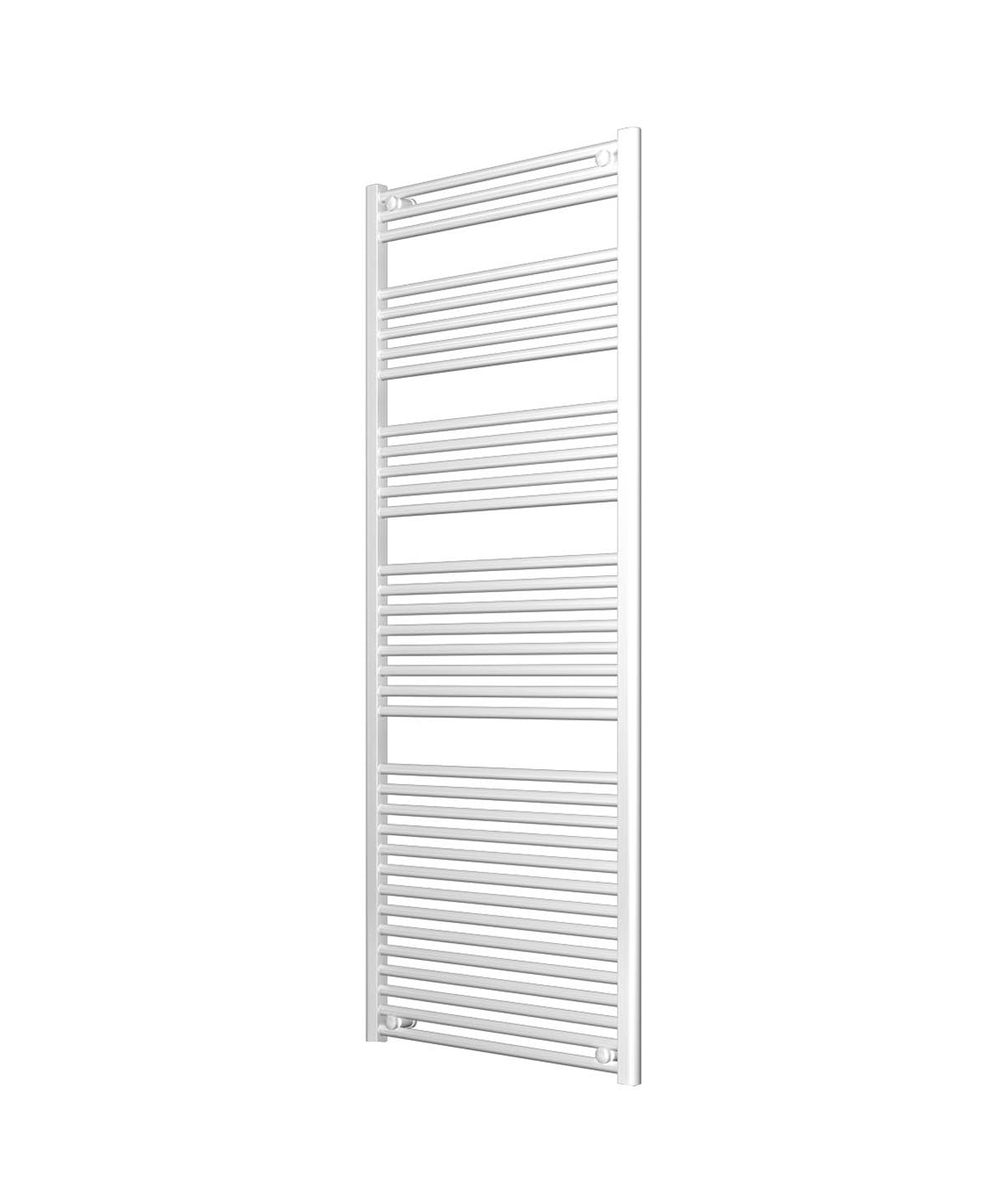 Tall & Large White Heated Towel Rail 700mm Wide | 1750mm High