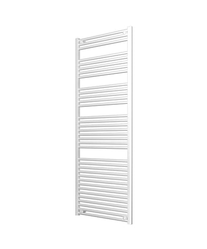 Tall & Large White Heated Towel Rail 700mm Wide | 1750mm High