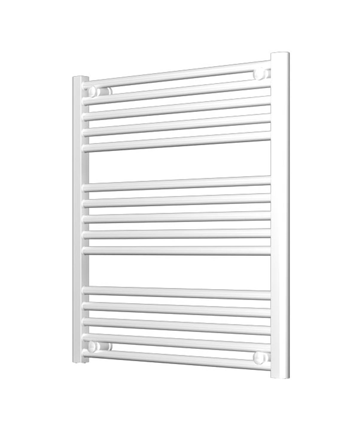 Small White Heated Towel Rail 700mm Wide | 750mm High