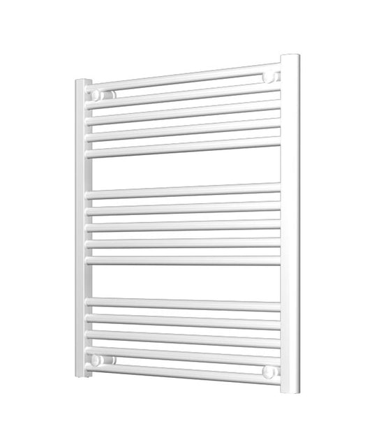 Small White Heated Towel Rail 700mm Wide | 750mm High