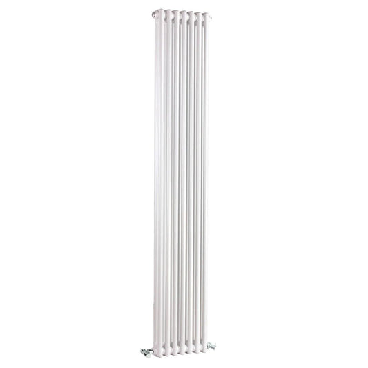 COLONA 1500mm X 290mm 2 COLUMN WHITE RADIATOR