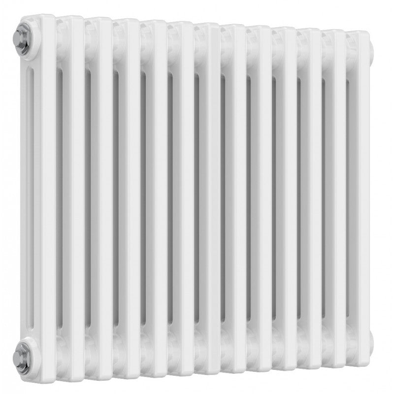 COLONA 600mm X 1190mm 2 COLUMN WHITE RADIATOR