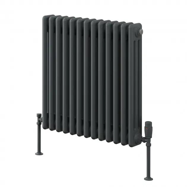 COLONA 500mm X 1010mm 3 COLUMN ANTHRACITE RADIATOR