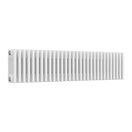COLONA 300mm X 1010mm 4 COLUMN WHITE RADIATOR