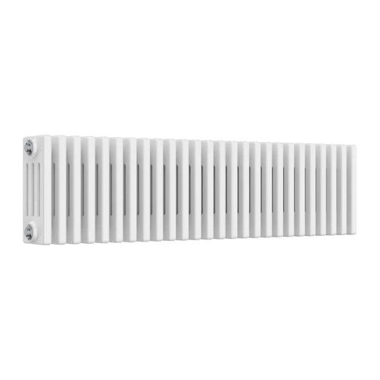 COLONA 300mm X 1190mm 4 COLUMN WHITE RADIATOR