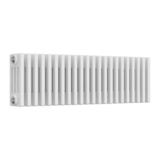 COLONA 300mm X 1370mm 4 COLUMN WHITE RADIATOR