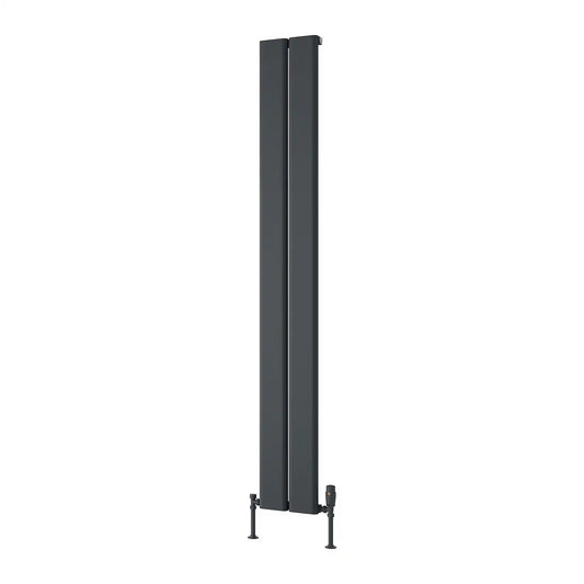 CALDARO VERTICAL 1800 X 245 Anthracite ALUMINIUM Radiator