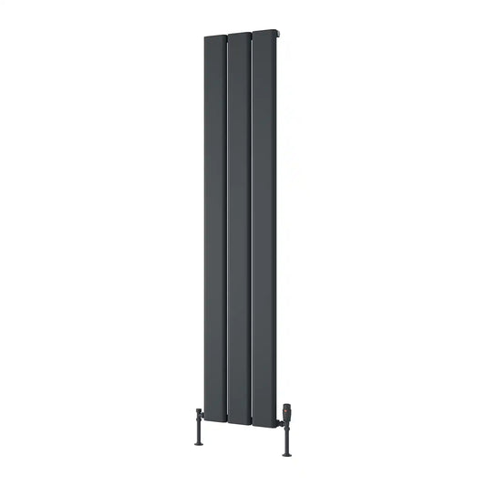 CALDARO VERTICAL 1800 X 370 Anthracite ALUMINIUM Radiator
