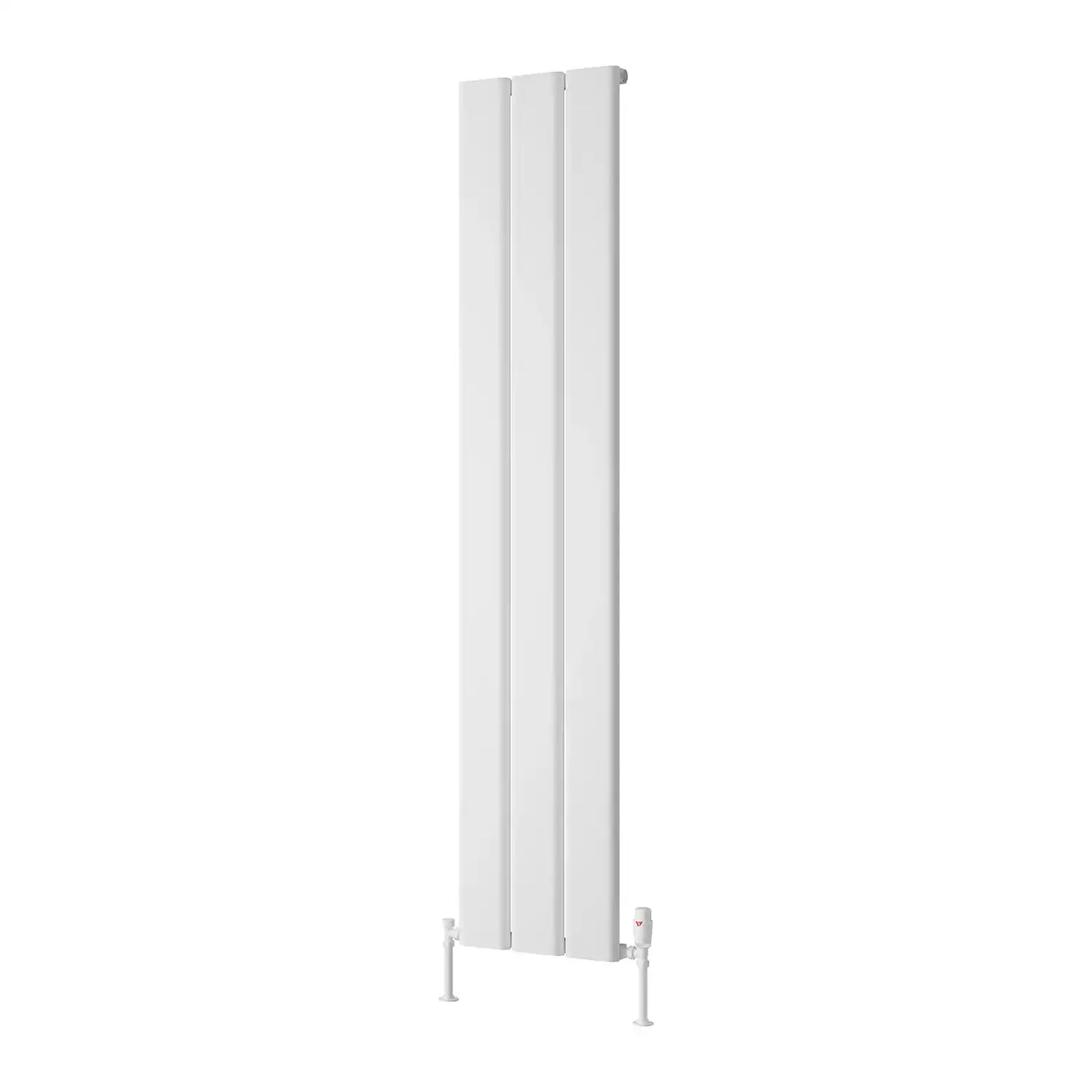 CALDARO VERTICAL 1800 X 370 White ALUMINIUM Radiator