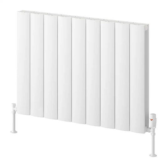 LOCO 600 X 850 White ALUMINIUM Radiator