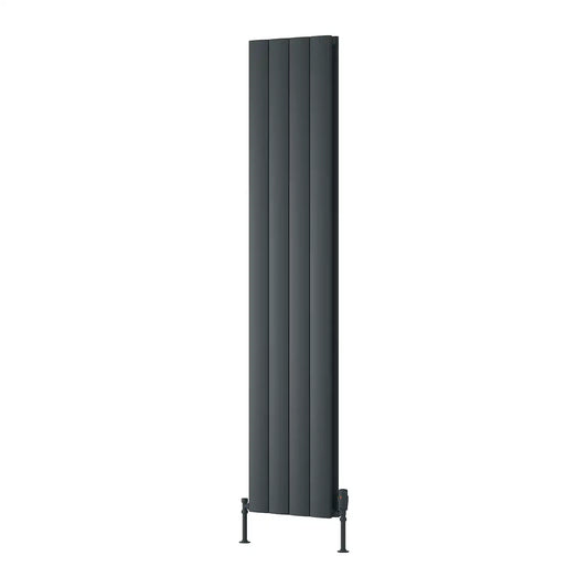 LOCO 1800 X 375 Anthracite  ALUMINIUM Vertical Radiator