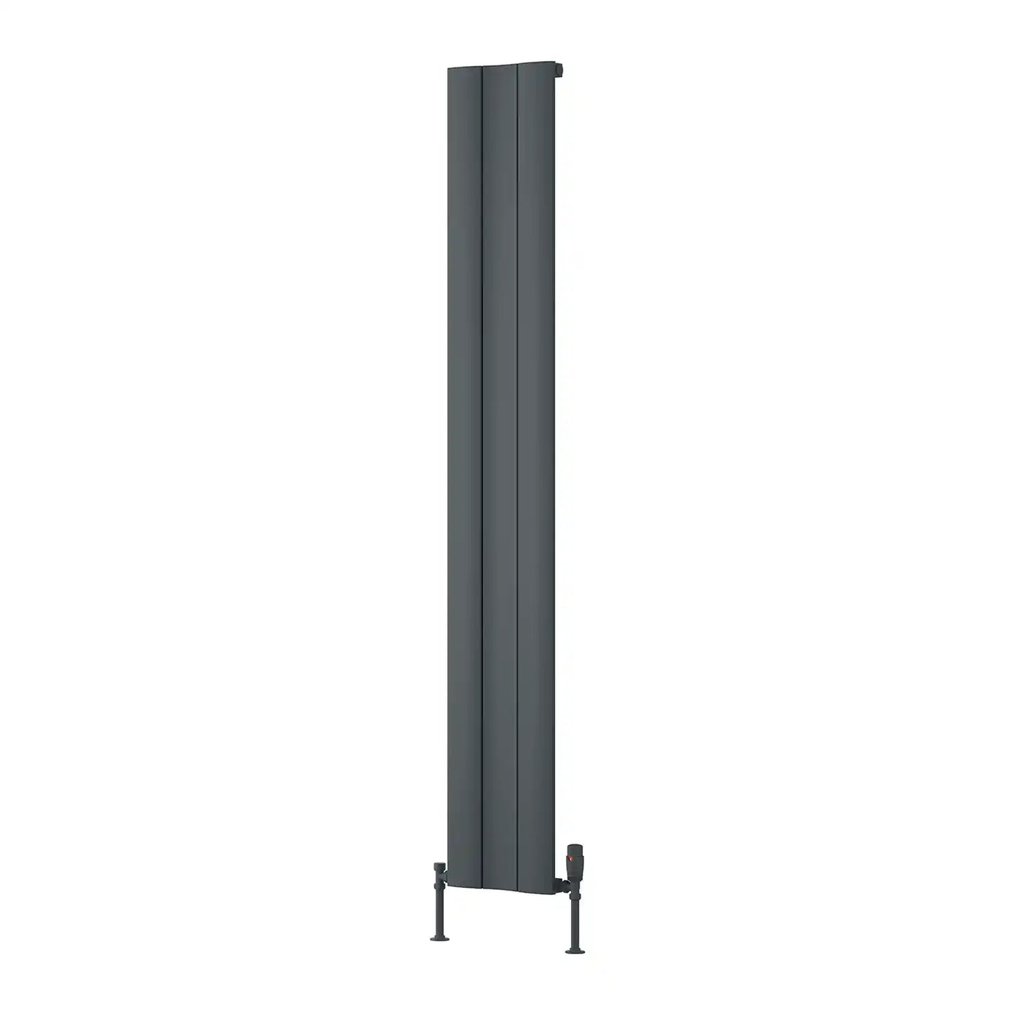 GIO 1800 X 280 Anthracite ALUMINIUM Radiator - Single
