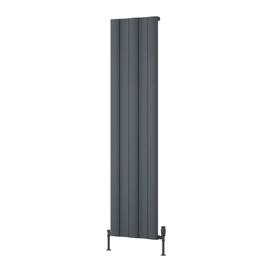 GIO 1800 X 470 Anthracite ALUMINIUM Radiator - Single