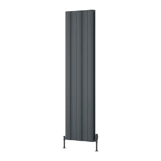 GIO 1800 X 470 Anthracite ALUMINIUM Radiator - Double