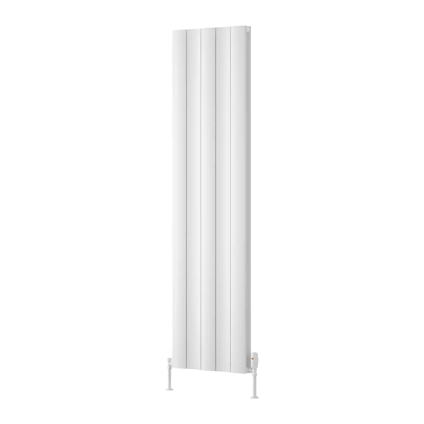 GIO 1800 X 470 White ALUMINIUM Radiator - Double
