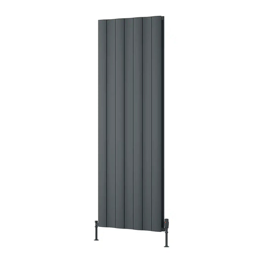 GIO 1800 X 660 Anthracite ALUMINIUM Radiator - Double
