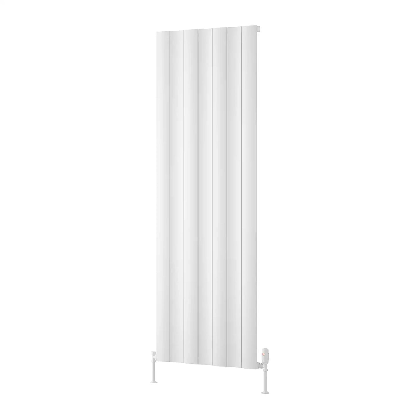 GIO 1800 X 660 White ALUMINIUM Radiator - Single