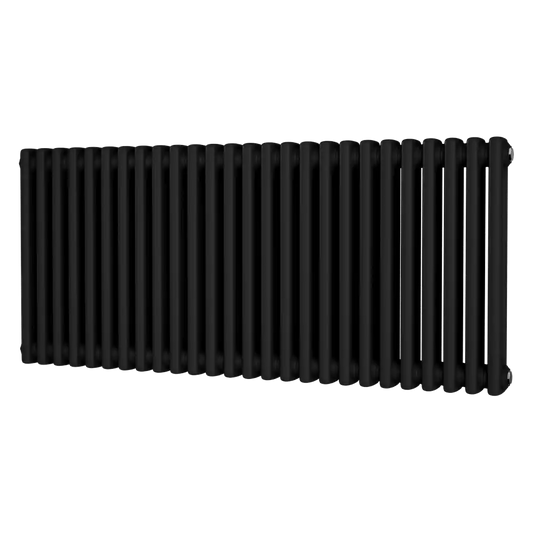 Traditional 2 Column Horizontal Radiator 500 x 1164 Black