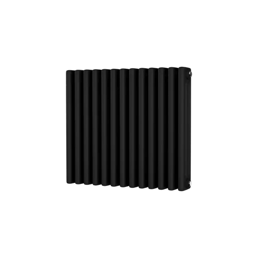 Traditional 3 Column Horizontal Radiator 500 x 599 Black