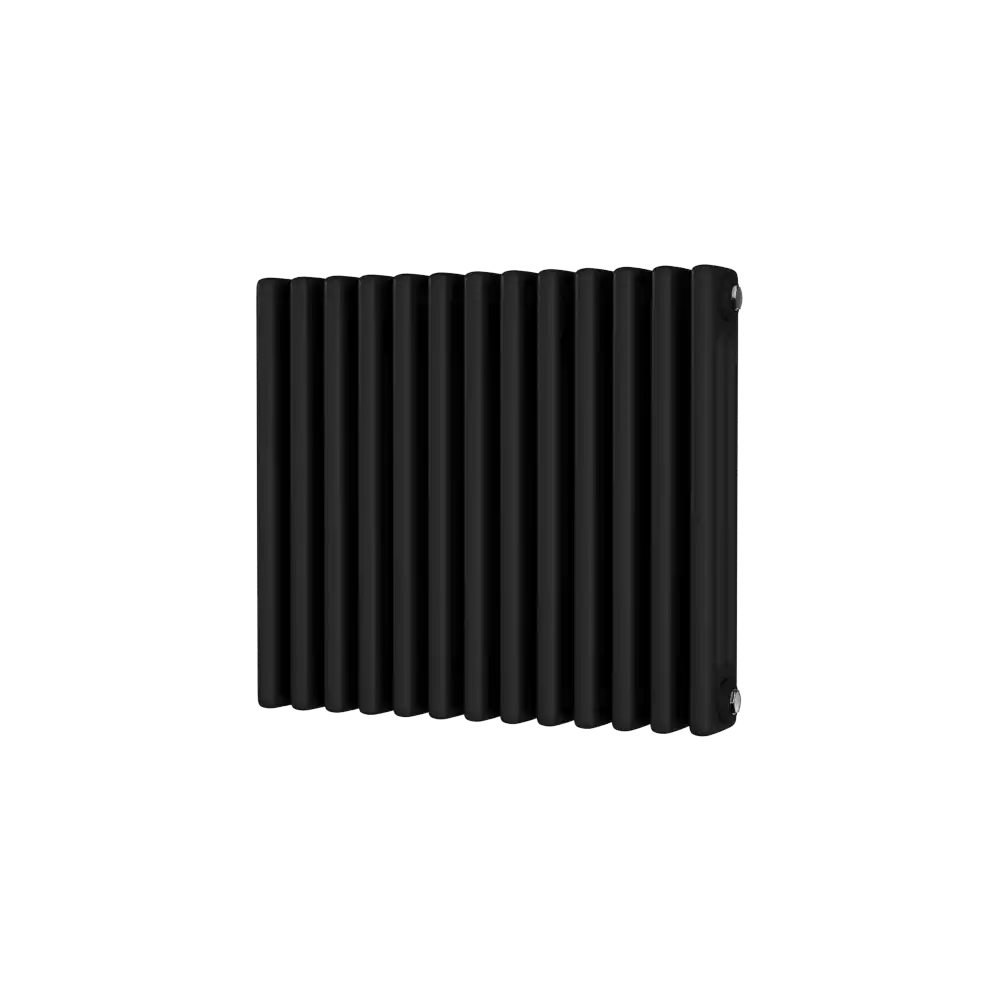 Black Traditional Radiator - 3 Columns, 999mm Wide | 500mm High