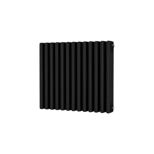 Traditional 3 Column Horizontal Radiator 500 x 999 Black
