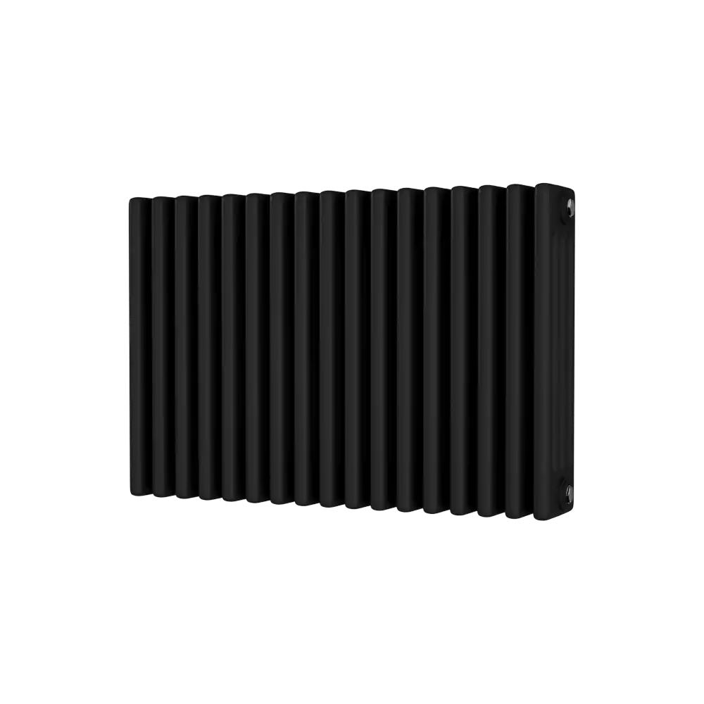Traditional 4 Column Horizontal Radiator 500 x 768 Black