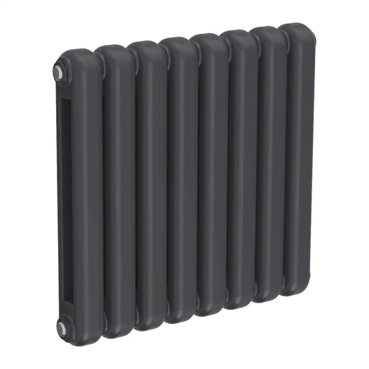 CONEVA 550mm X 580mm Horizontal Anthracite Column Radiator