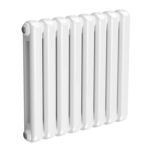 CONEVA 550mm X 580mm Horizontal White Column Radiator
