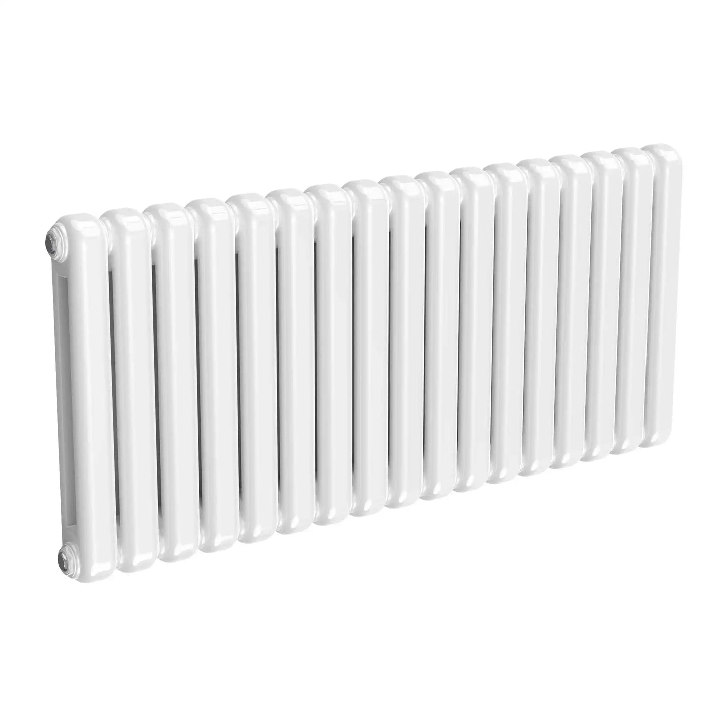 CONEVA 550mm X 1210mm Horizontal White Column Radiator