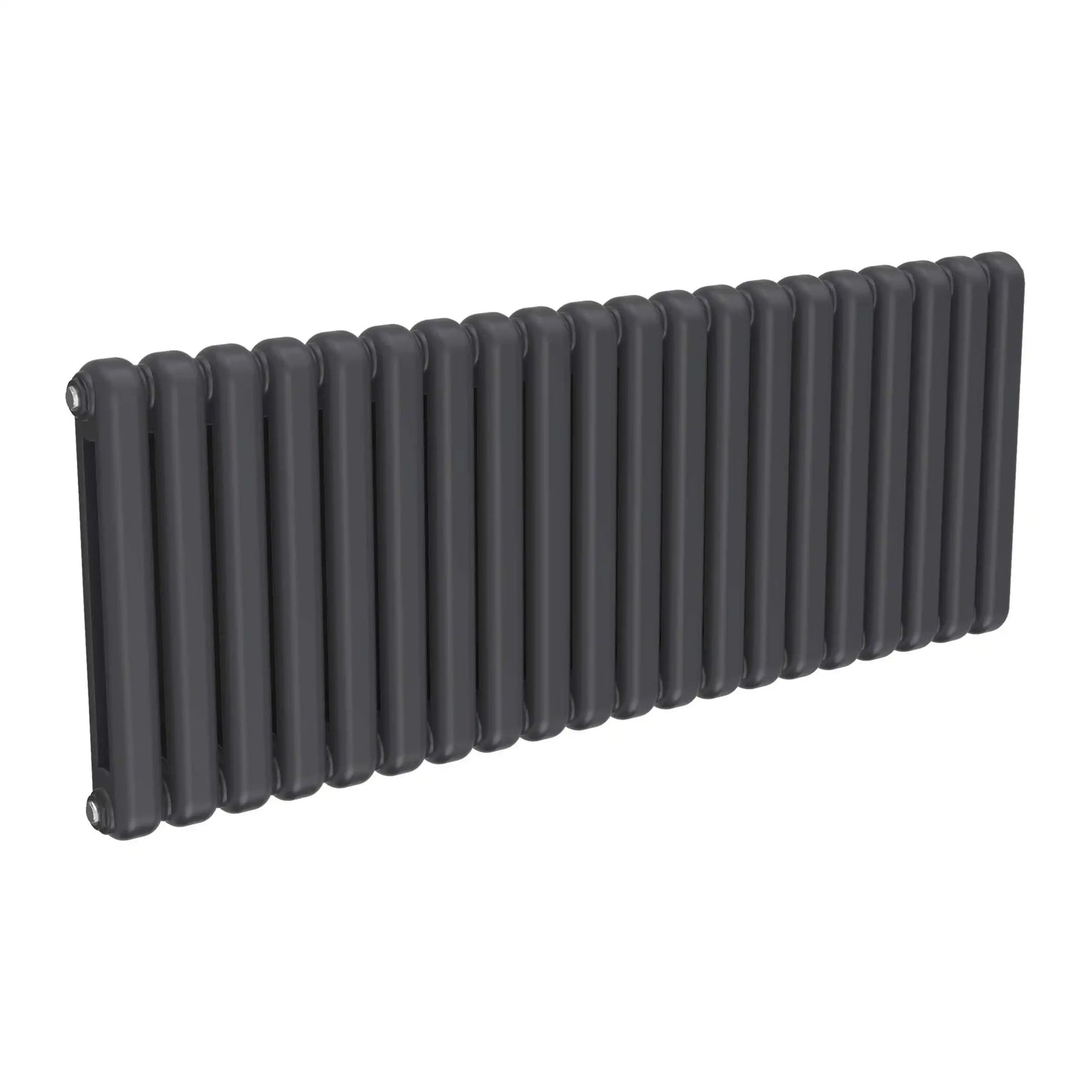 CONEVA 550mm X 1420mm Horizontal Anthracite Column Radiator