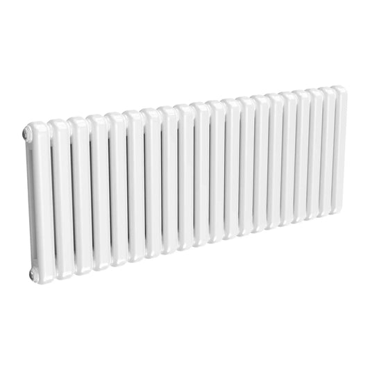 CONEVA 550mm X 1420mm Horizontal White Column Radiator