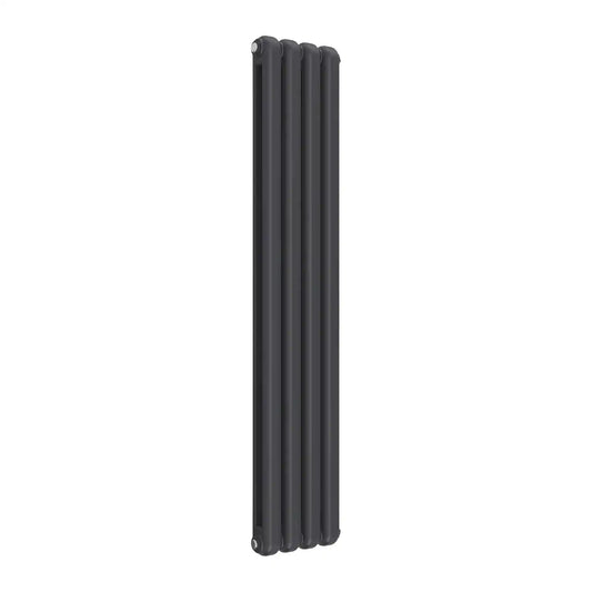 CONEVA 1500mm X 300mm Vertical Anthracite Column Radiator