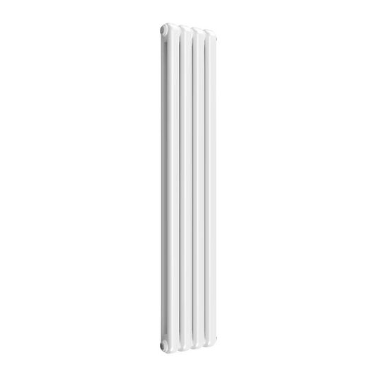CONEVA 1500mm X 300mm Vertical White Column Radiator
