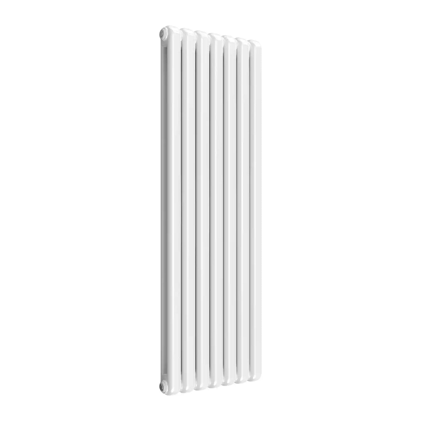 Modern Upright 2 Column Radiator - White, 510mm Wide | 1500mm High