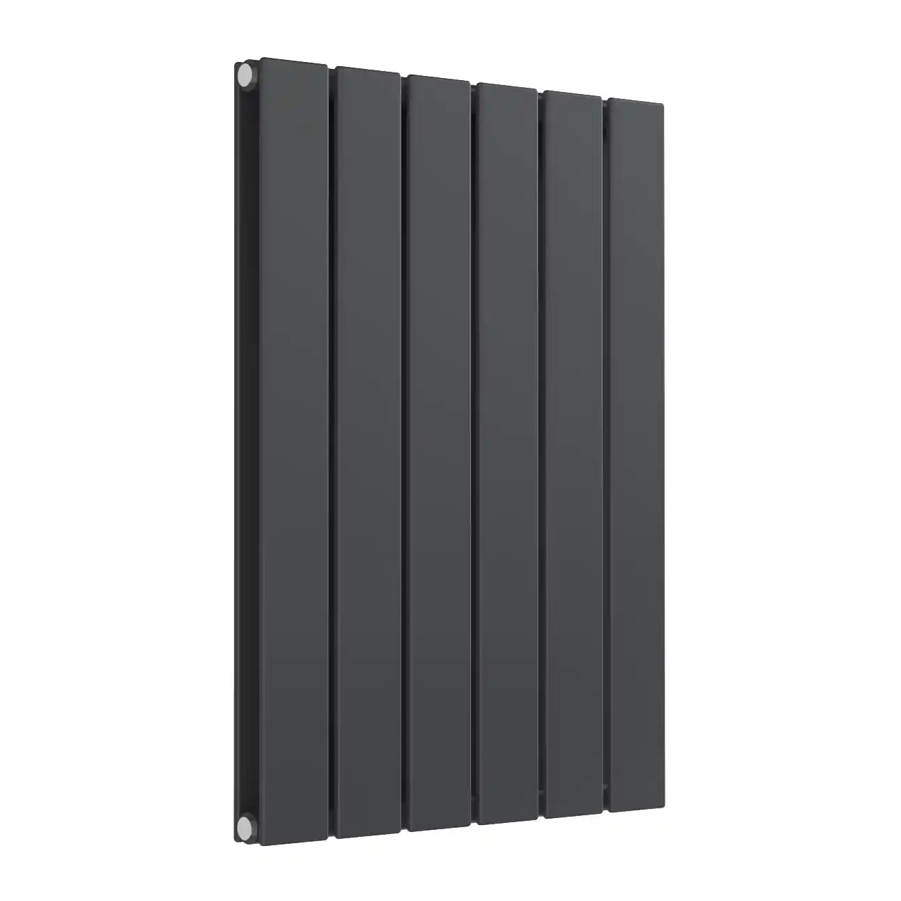 600 X 440 FLAT Horizontal Anthracite Radiator - Double