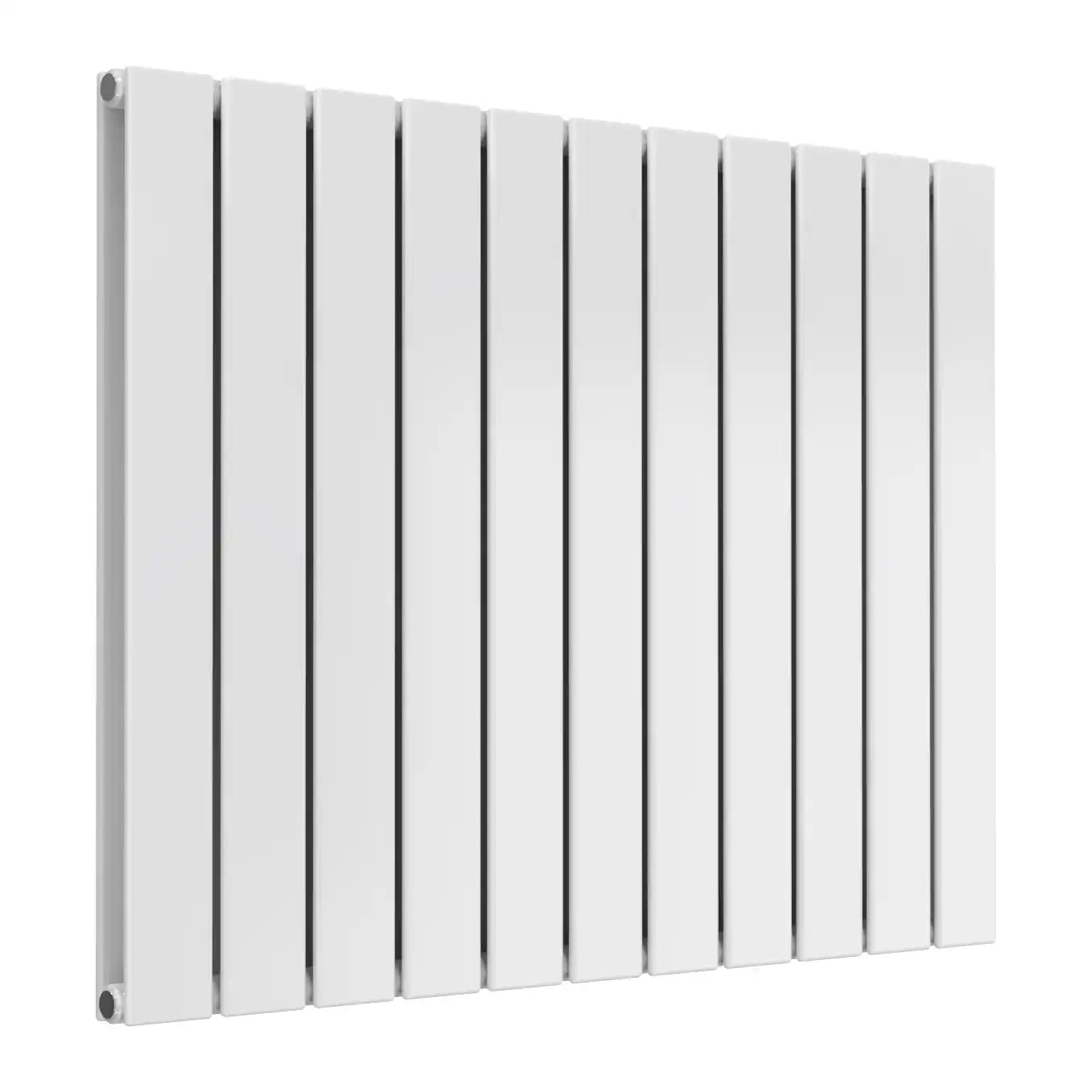 600 X 810 FLAT Horizontal White Radiator - Double