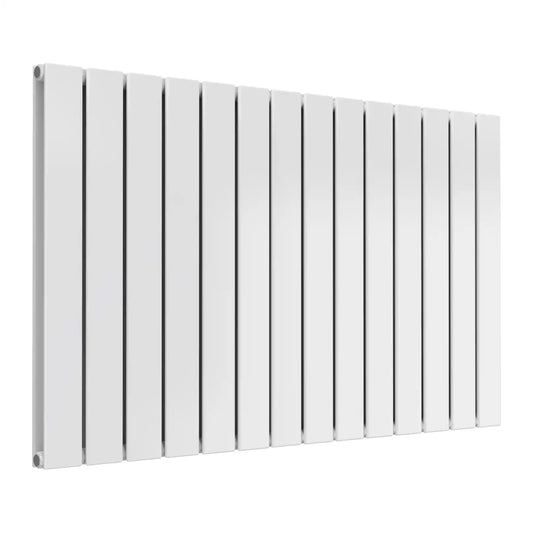 600 X 1032 FLAT Horizontal White Radiator - Double