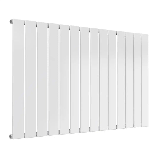 600 X 1032 FLAT Horizontal White Radiator - Single