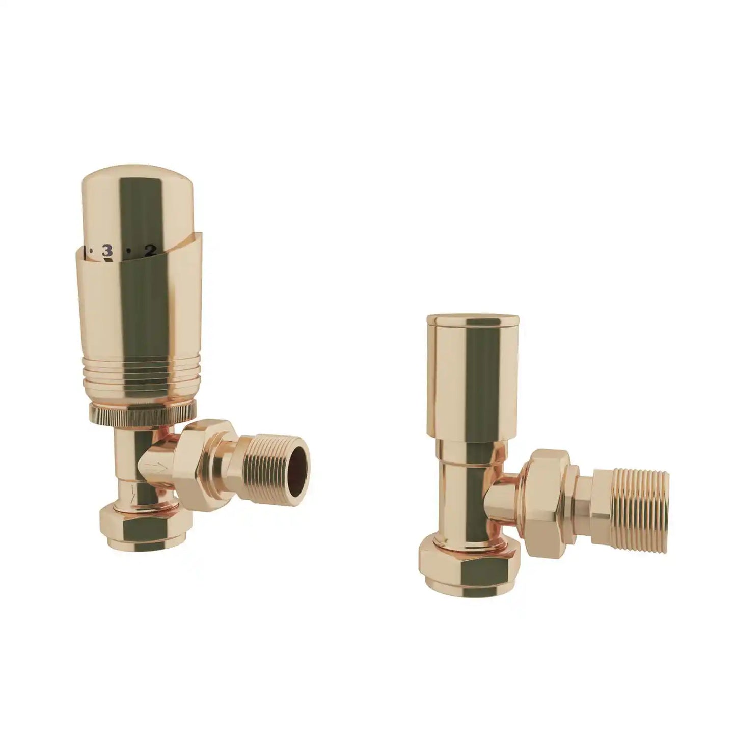 TRV Pack Angled Polished Brass
