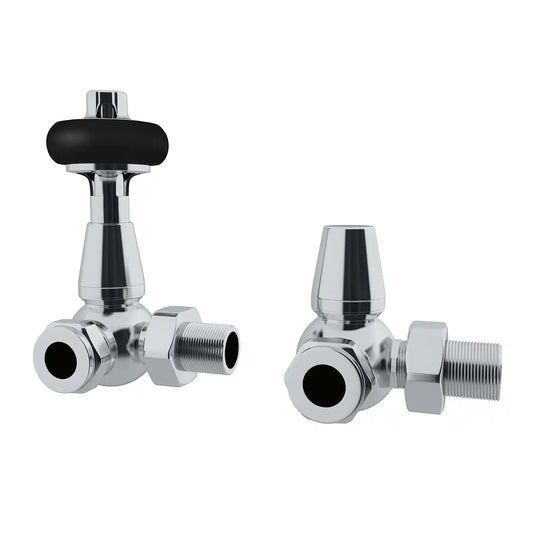 TRV Pack Traditional Wooden Head Chrome Corner