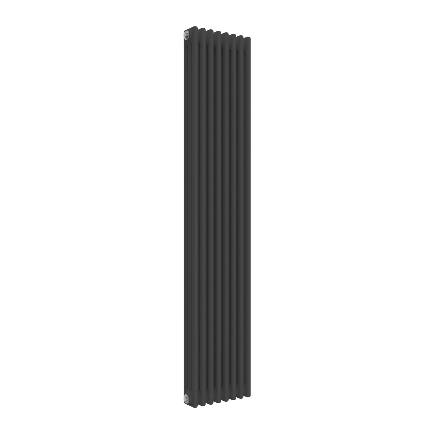 Large Vertical Radiator - 3 Columns Anthracite, 1800mm High | 380mm Wide