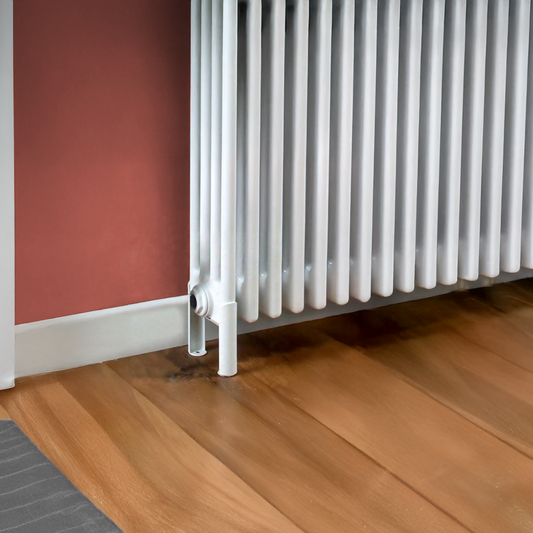Colona 3 COLUMN Radiator Feet - Raw Metal (PAIR)