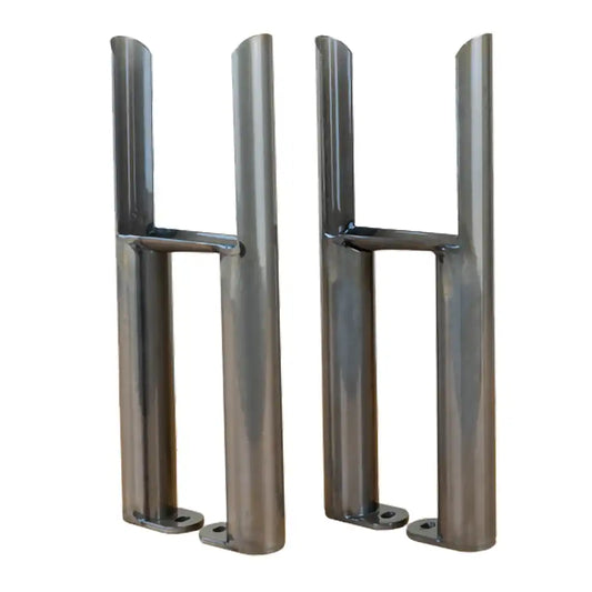 Colona 2 COLUMN Radiator Feet - Raw Metal (PAIR)