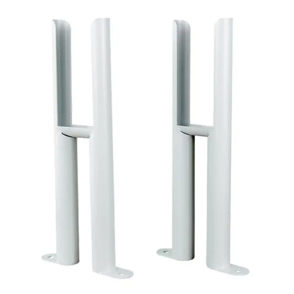 Colona 4 COLUMN Radiator Feet in White (PAIR)