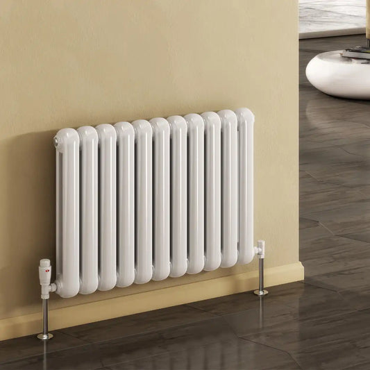 CONEVA 550mm X 790mm Horizontal White Column Radiator